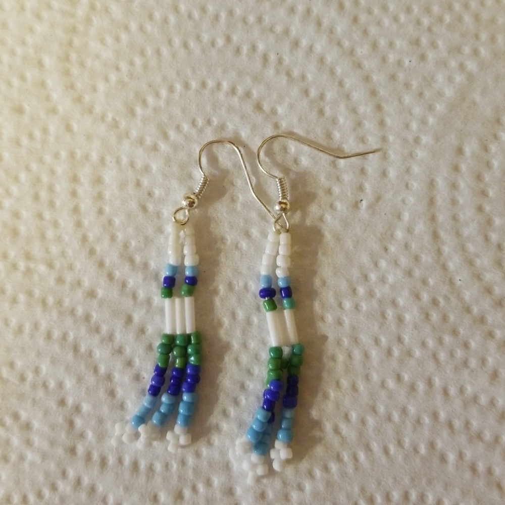 Native made earrings